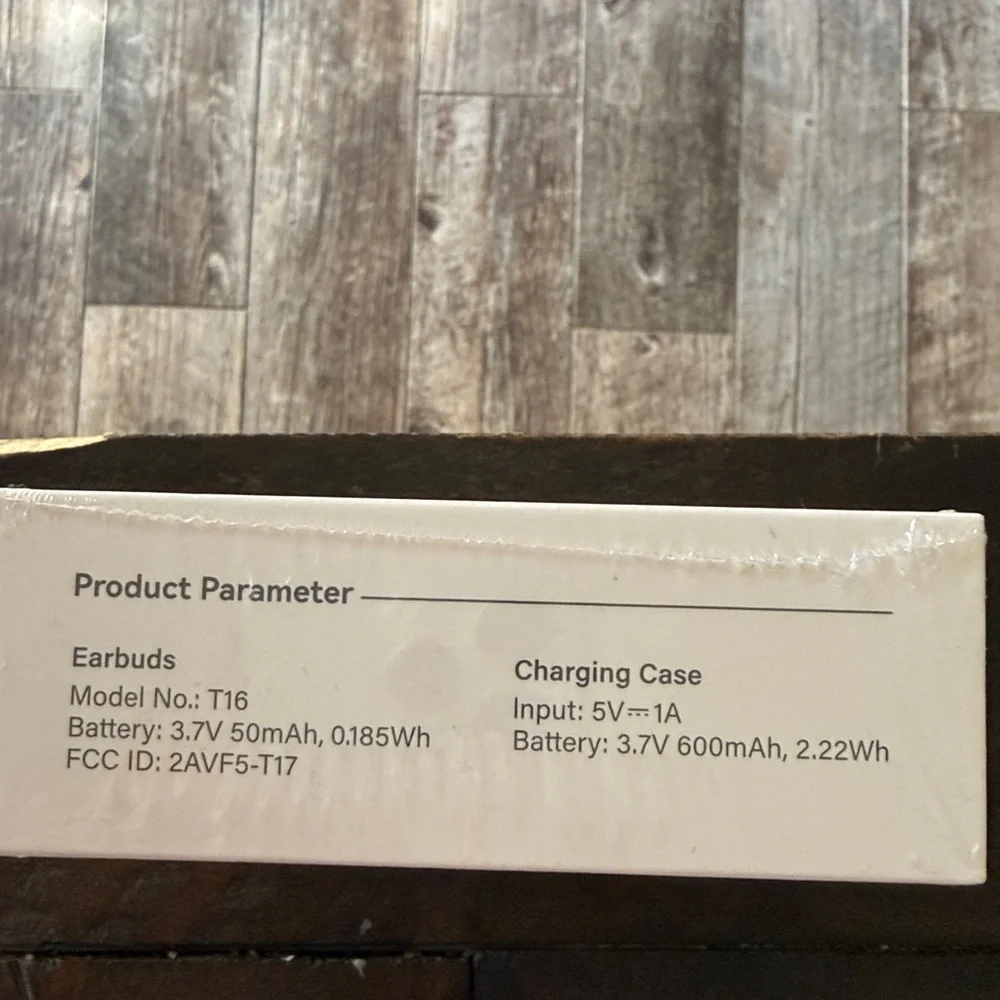 Wireless Earbuds Bluetooth w 80H Playtime LED Display Case, Over-Ear Hook w Mic - Picture 9 of 9